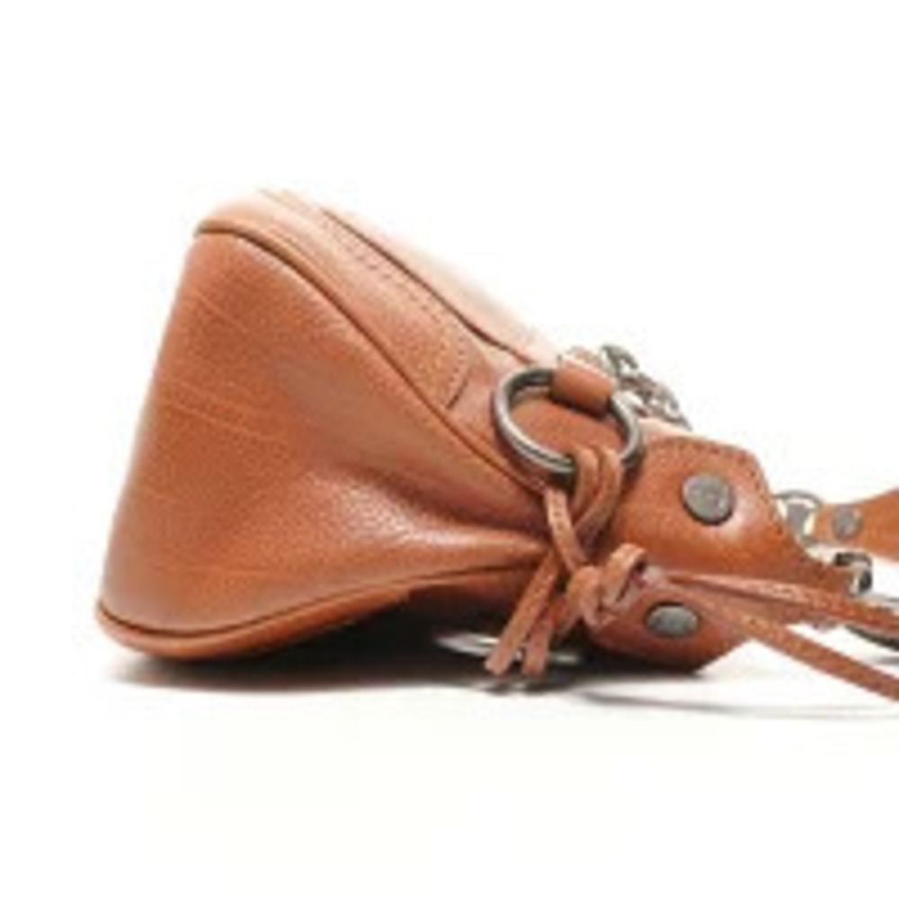 Celine Leather Triomphe Boogie Bag Shoulder Brown - Picture 4 of 13